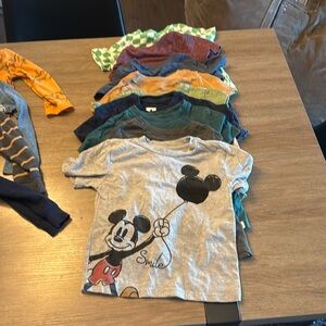 2T short sleeve toddler shirts
